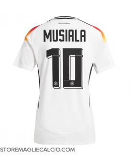 Germania Jamal Musiala #10 Maglia Gara Casa Repliche Europei 2024